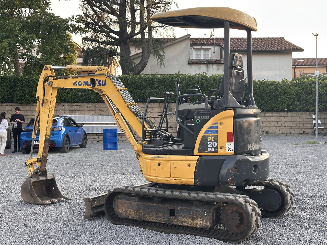 KOMATSU PC20MR-2 - حفارة مصغرة: صور 5 KOMATSU PC20MR-2 - حفارة مصغرة: صور 5