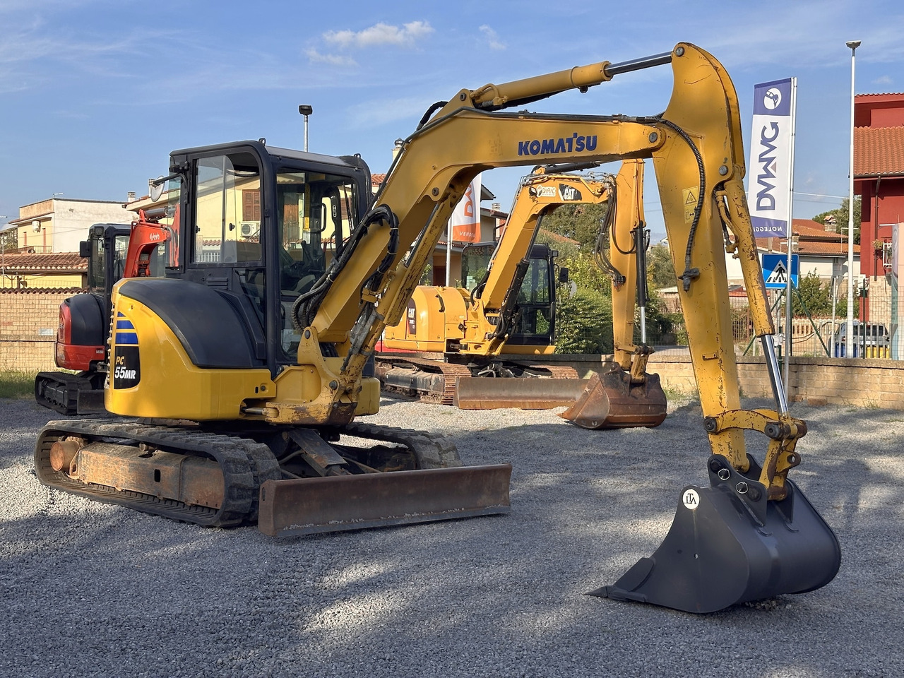 KOMATSU PC55MR-3 - حفارة مصغرة: صور 1 KOMATSU PC55MR-3 - حفارة مصغرة: صور 1