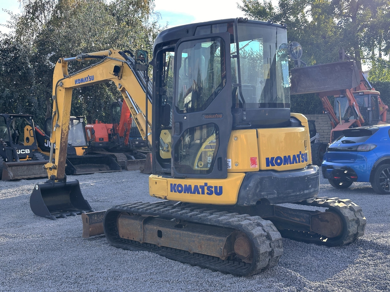 KOMATSU PC55MR-3 - حفارة مصغرة: صور 3 KOMATSU PC55MR-3 - حفارة مصغرة: صور 3