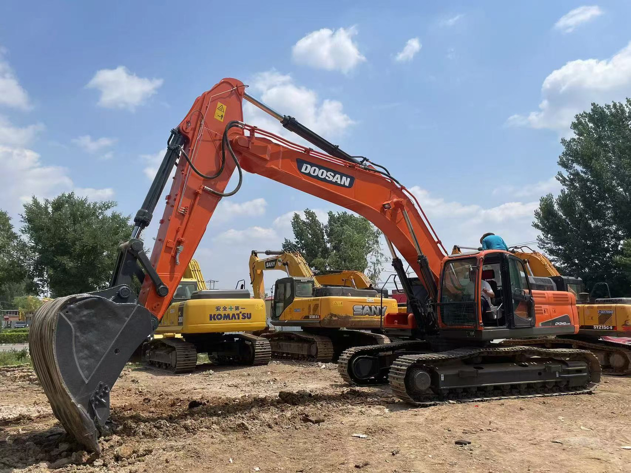 حفارات زحافة DOOSAN DX340LC-9C: صور 10