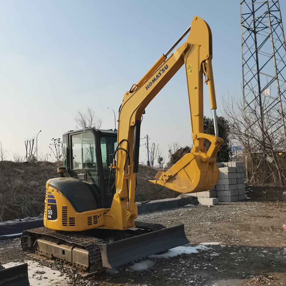 KOMATSU PC55 - حفارة مصغرة: صور 1 KOMATSU PC55 - حفارة مصغرة: صور 1