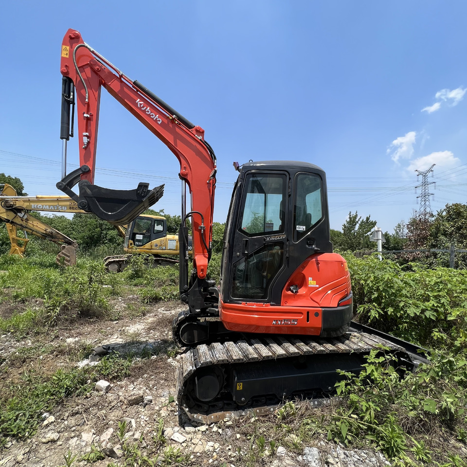 KUBOTA KX155 - حفارة مصغرة: صور 1 KUBOTA KX155 - حفارة مصغرة: صور 1