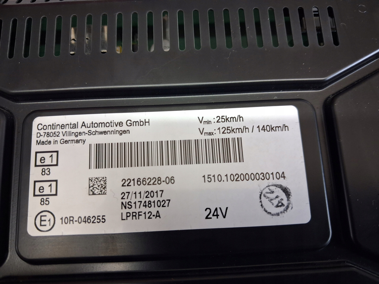CONTINENTAL ZEGARY LICZNIKI AUTOMAT RENAULT GAMA T RANGE 22166228 - لوحة القيادة - شاحنة: صور 3 CONTINENTAL ZEGARY LICZNIKI AUTOMAT RENAULT GAMA T RANGE 22166228 - لوحة القيادة - شاحنة: صور 3