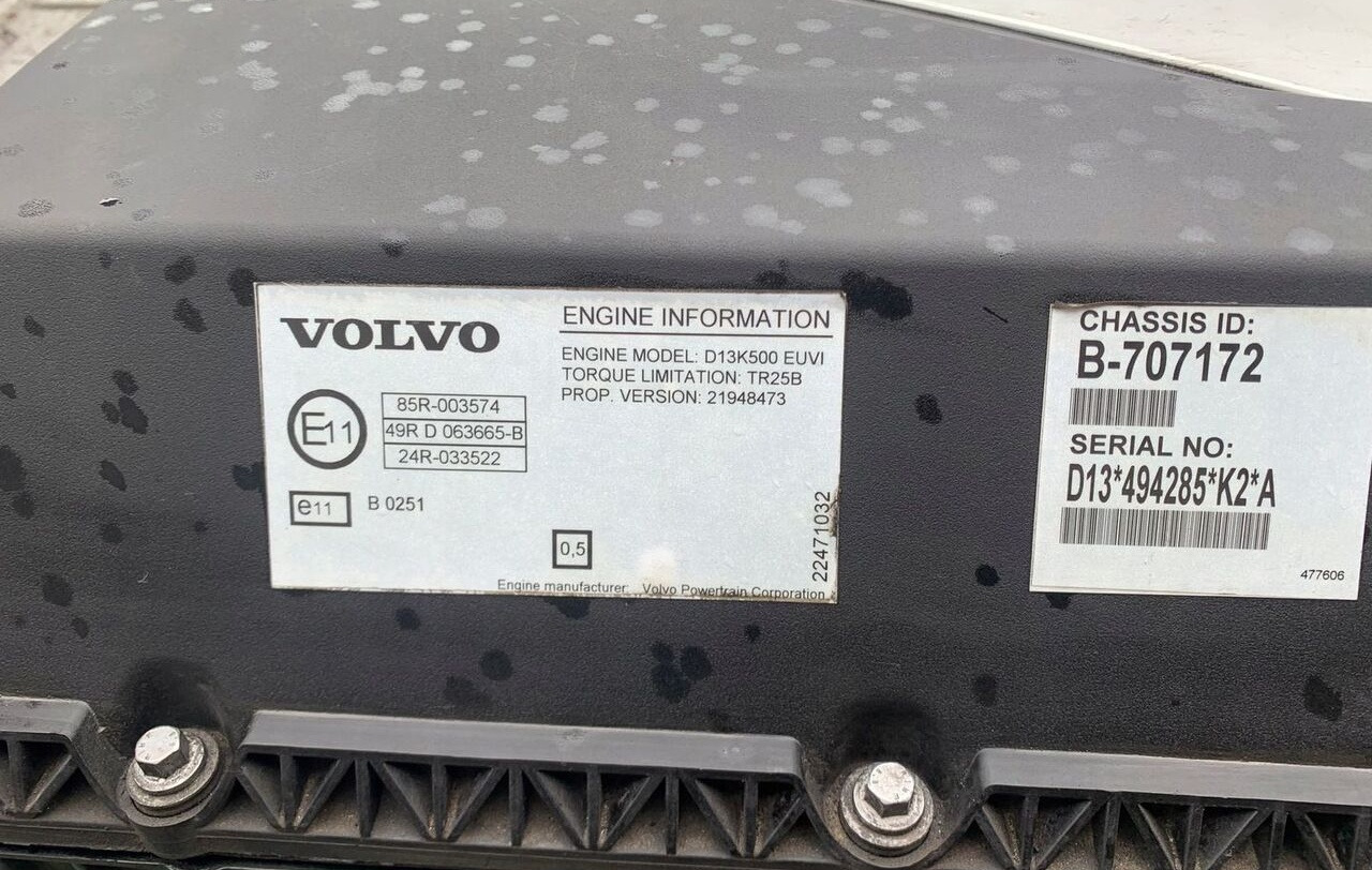 OEM 21948473 Volvo FH 4 D13K - المحرك و قطع الغيار - شاحنة: صور 2 OEM 21948473 Volvo FH 4 D13K - المحرك و قطع الغيار - شاحنة: صور 2