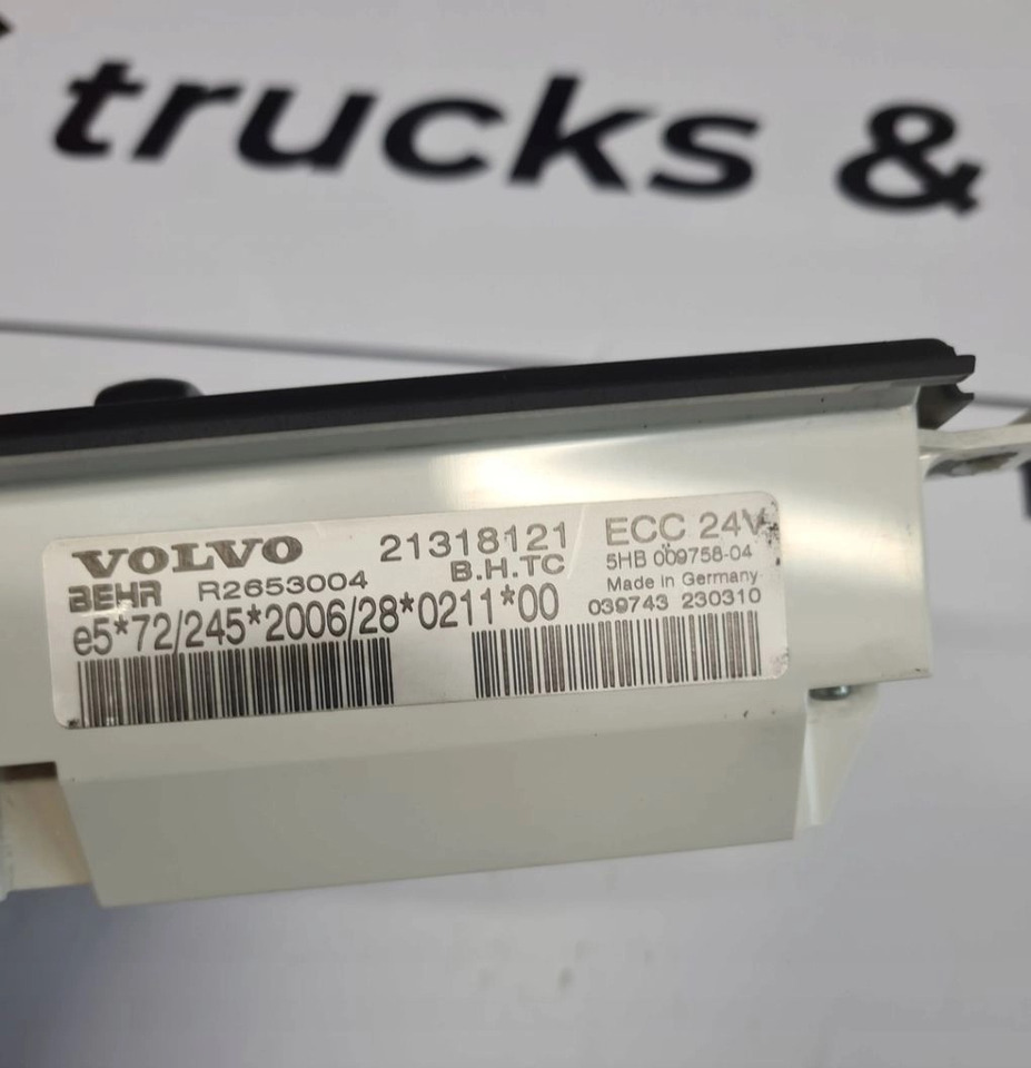 VOLVO 21318121 - التدفئة/ التهوية: صور 2 VOLVO 21318121 - التدفئة/ التهوية: صور 2