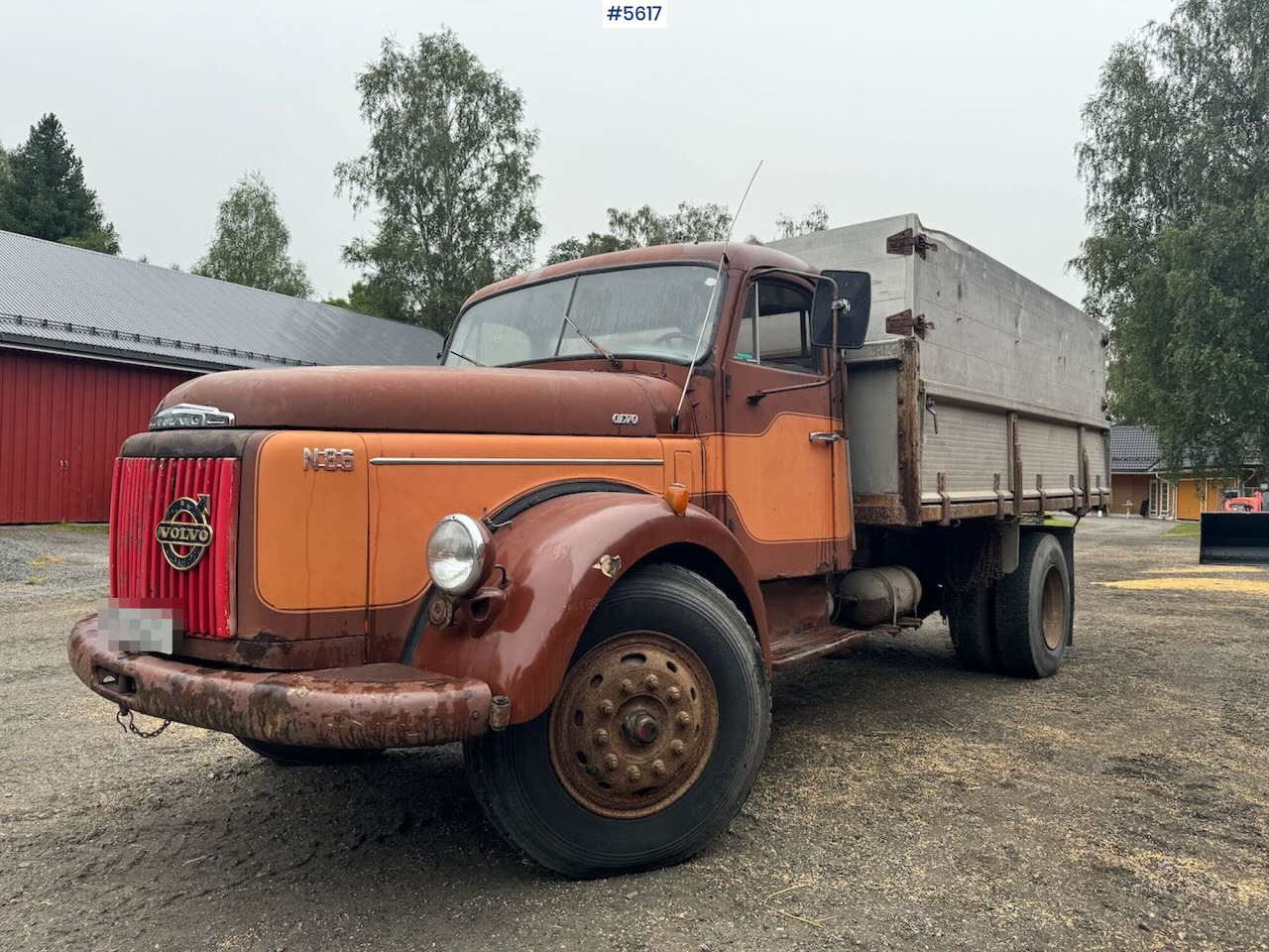1971 Volvo N86 - شاحنات مسطحة: صور 1 1971 Volvo N86 - شاحنات مسطحة: صور 1