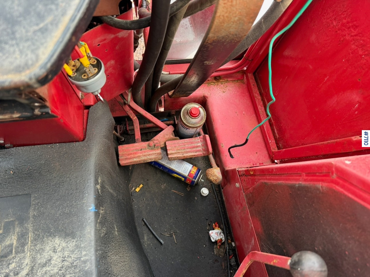 جرار 1977 International Harvester 454 with front loader: صور 16