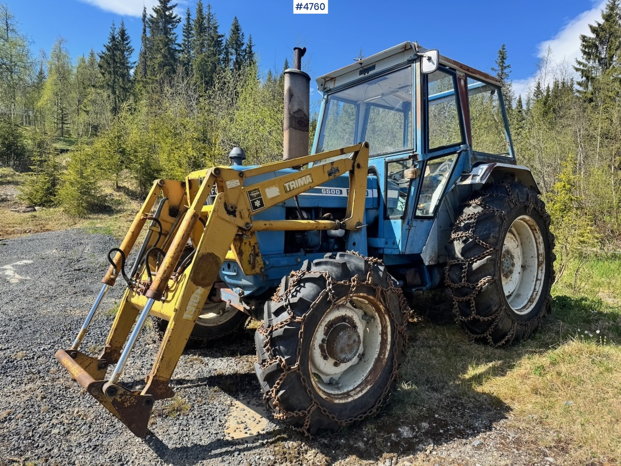 1978 Ford 6600 4x4 w/ Front Loader, Bucket, Twin Wheels and Winch. - جرار: صور 2 1978 Ford 6600 4x4 w/ Front Loader, Bucket, Twin Wheels and Winch. - جرار: صور 2