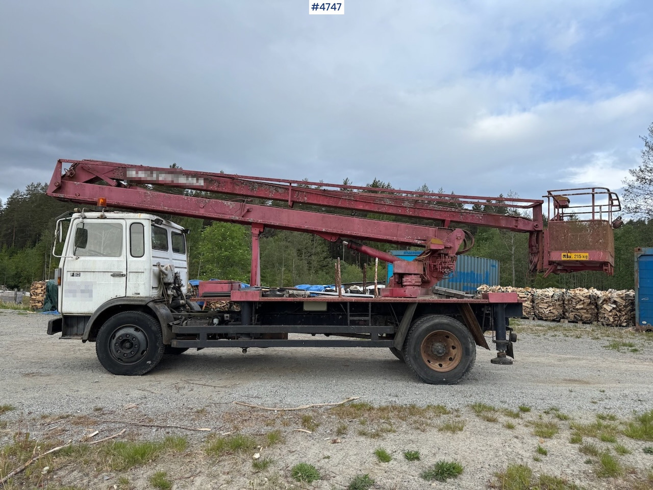 1979 Volvo F 613 w/lift - مصاعد الازدهار محمولة على شاحنة: صور 2 1979 Volvo F 613 w/lift - مصاعد الازدهار محمولة على شاحنة: صور 2