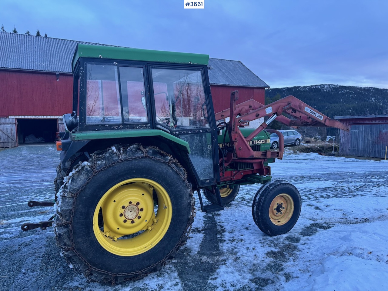 1980 John Deere 1140 Synchron w/ Front loader and bucket - جرار: صور 4 1980 John Deere 1140 Synchron w/ Front loader and bucket - جرار: صور 4