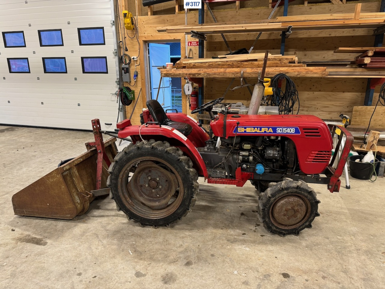 1980 Shibaura SD 1540 B - جرار: صور 2 1980 Shibaura SD 1540 B - جرار: صور 2