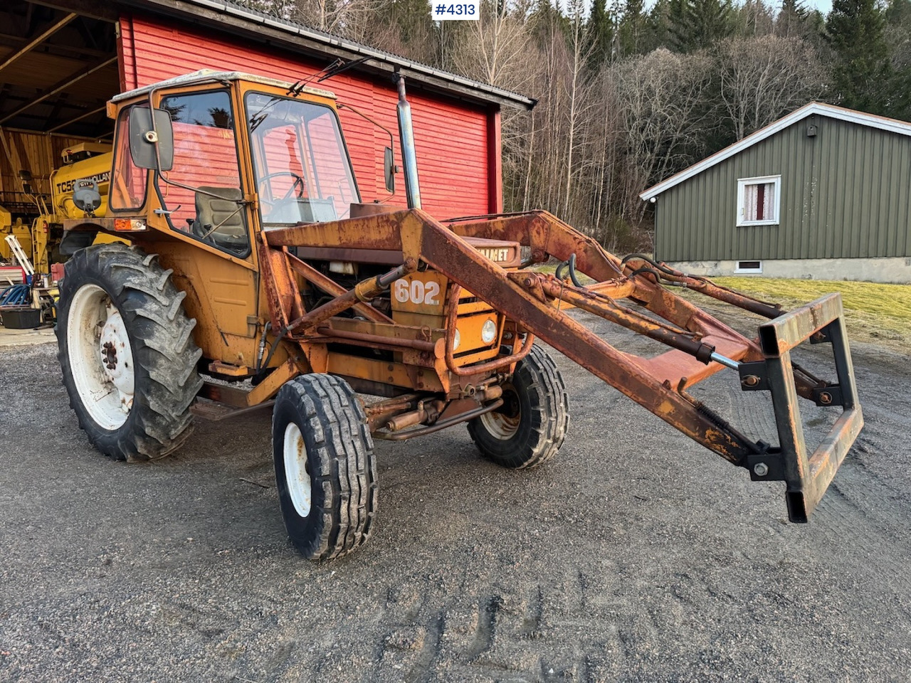 1980 Valmet 602 m/ frontlaster - جرار: صور 3 1980 Valmet 602 m/ frontlaster - جرار: صور 3