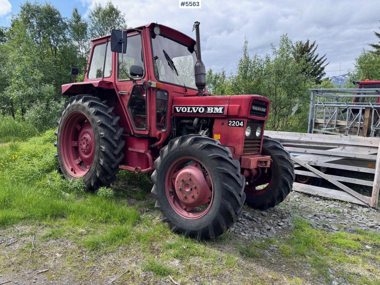 1980 Volvo BM 2204 - جرار: صور 2 1980 Volvo BM 2204 - جرار: صور 2