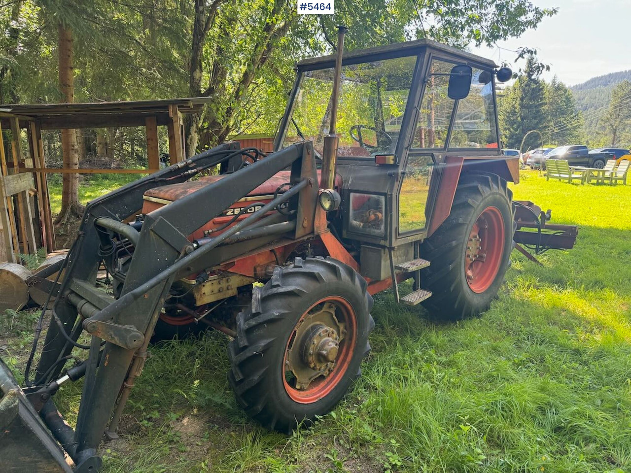 1980 Zetor 5945 4x4 w/ loader and bucket - جرار: صور 1 1980 Zetor 5945 4x4 w/ loader and bucket - جرار: صور 1