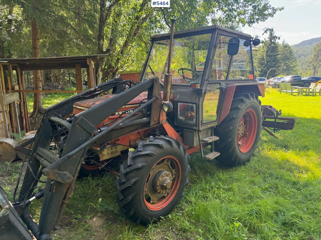 1980 Zetor 5945 4x4 w/ loader and bucket - جرار: صور 2 1980 Zetor 5945 4x4 w/ loader and bucket - جرار: صور 2