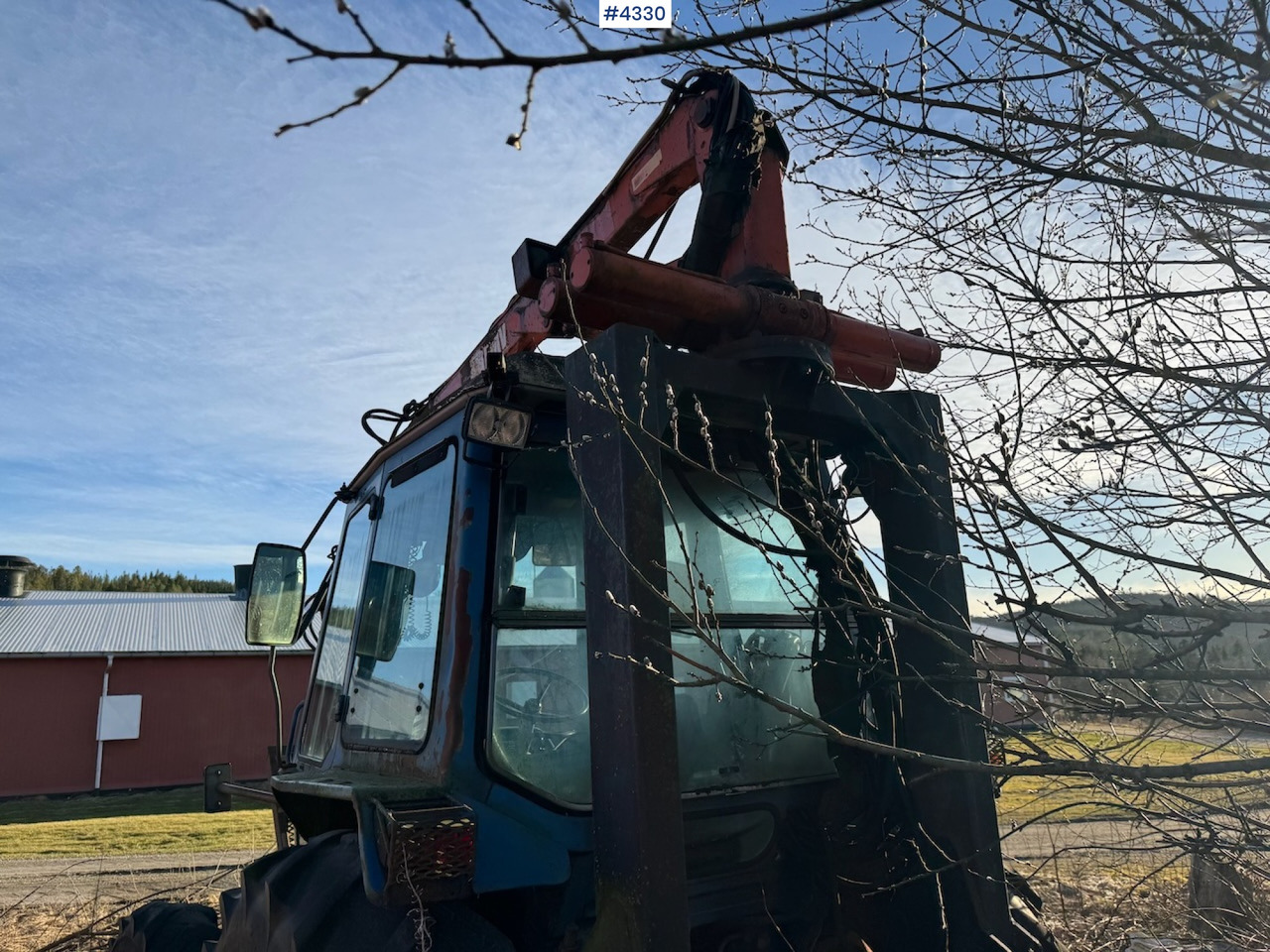 1981 Ford 6610 m/ FMV tømmerkran og tvillinghjul - جرار: صور 5 1981 Ford 6610 m/ FMV tømmerkran og tvillinghjul - جرار: صور 5