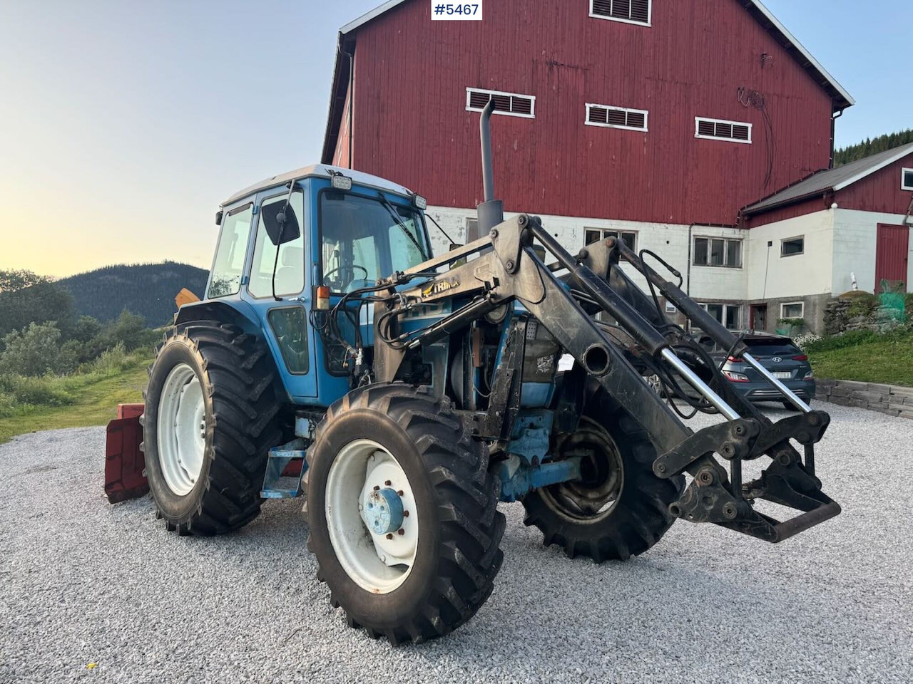 1983 Ford 7710 4x4 w/ frontloader - جرار: صور 2 1983 Ford 7710 4x4 w/ frontloader - جرار: صور 2