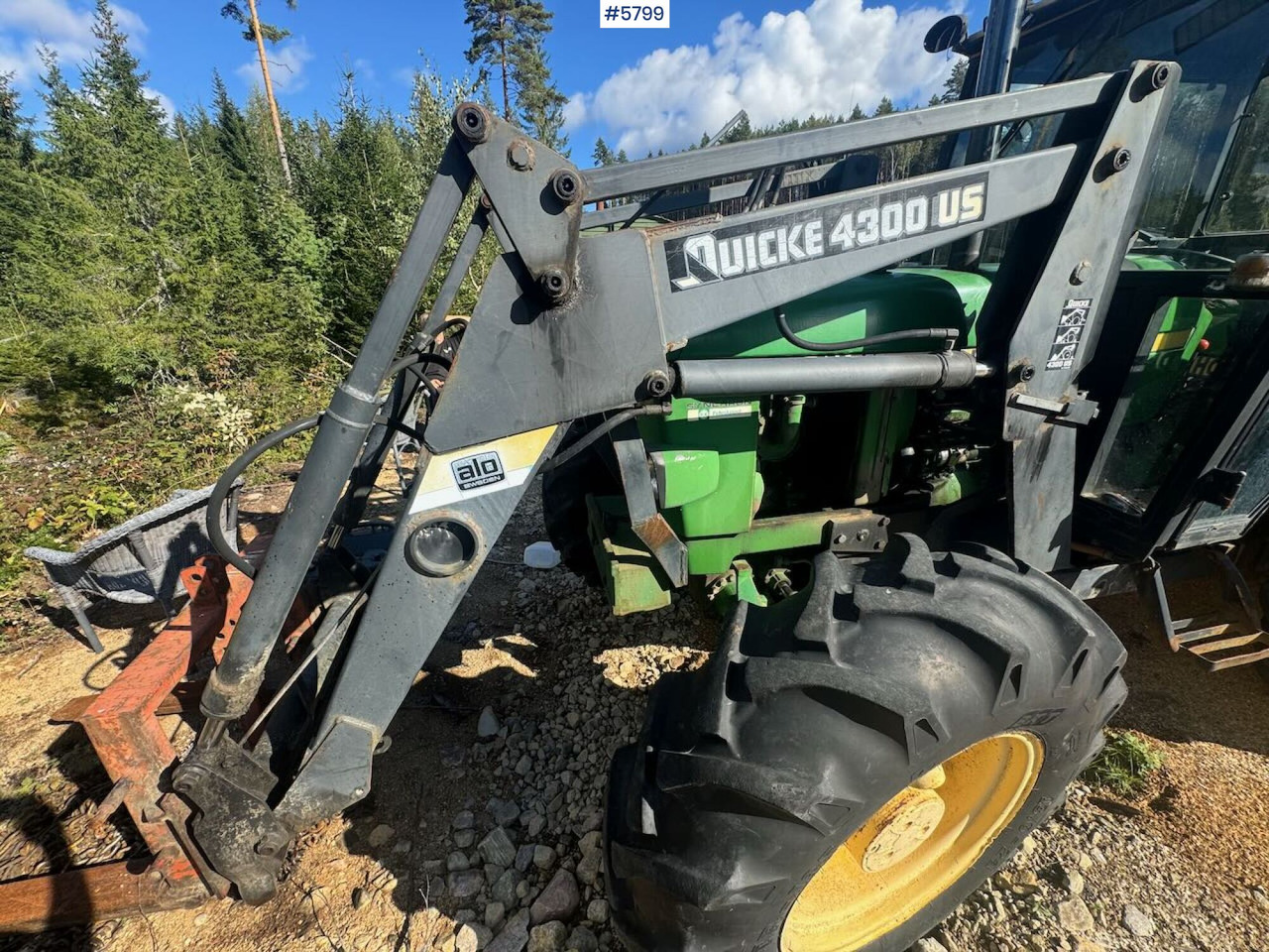 1985 John Deere 2040 4x4 w/ front loader - جرار: صور 3 1985 John Deere 2040 4x4 w/ front loader - جرار: صور 3