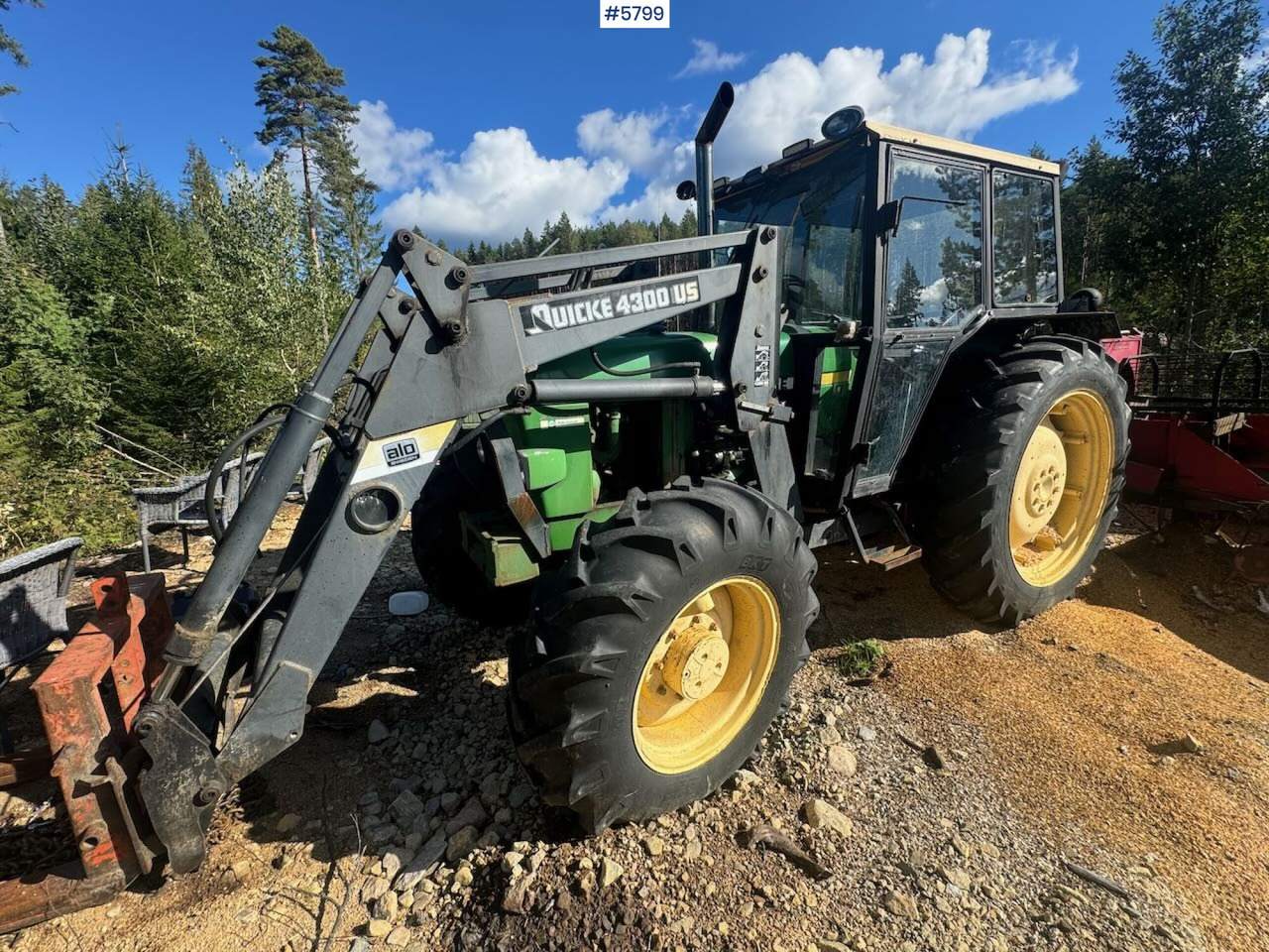 1985 John Deere 2040 4x4 w/ front loader - جرار: صور 5 1985 John Deere 2040 4x4 w/ front loader - جرار: صور 5