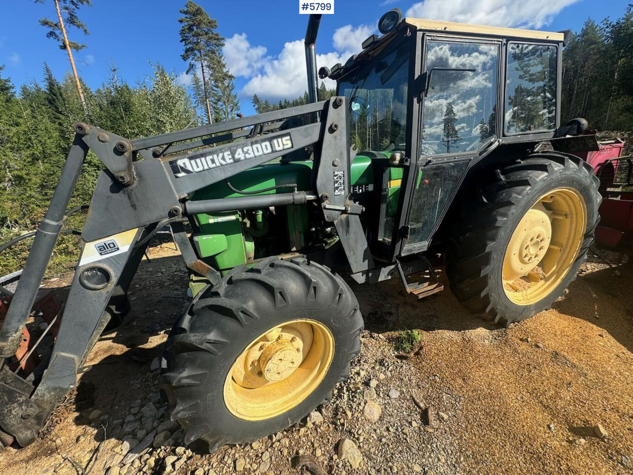 1985 John Deere 2040 4x4 w/ front loader - جرار: صور 4 1985 John Deere 2040 4x4 w/ front loader - جرار: صور 4