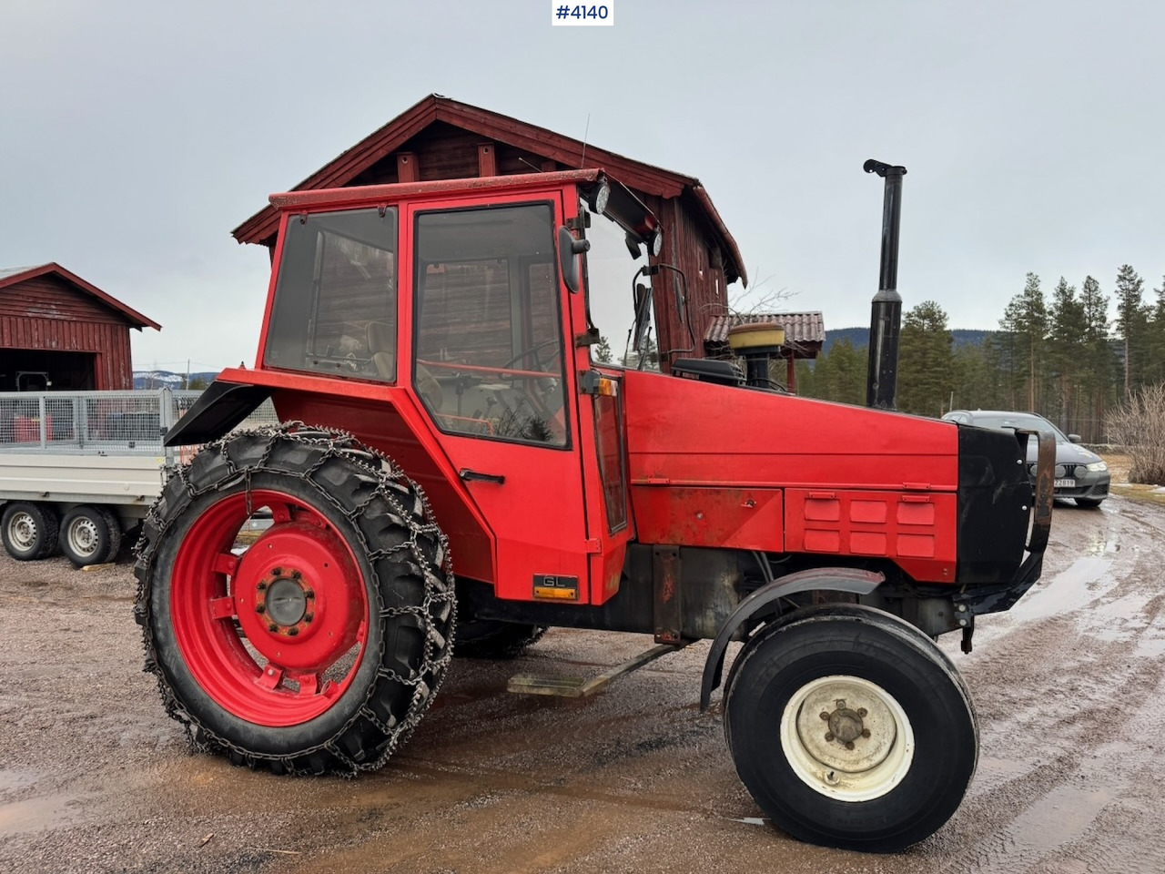 1985 Valmet 4x2 w/ Brackets. - جرار: صور 5 1985 Valmet 4x2 w/ Brackets. - جرار: صور 5