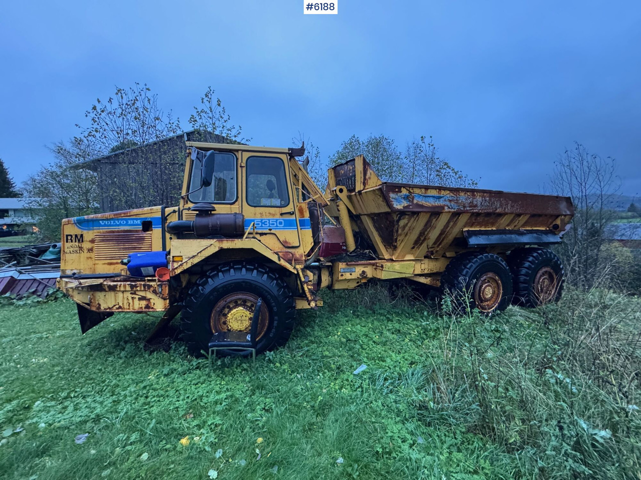 1985 Volvo BM 5350B 6x6 dumper - شاحنة مفصلية: صور 2 1985 Volvo BM 5350B 6x6 dumper - شاحنة مفصلية: صور 2