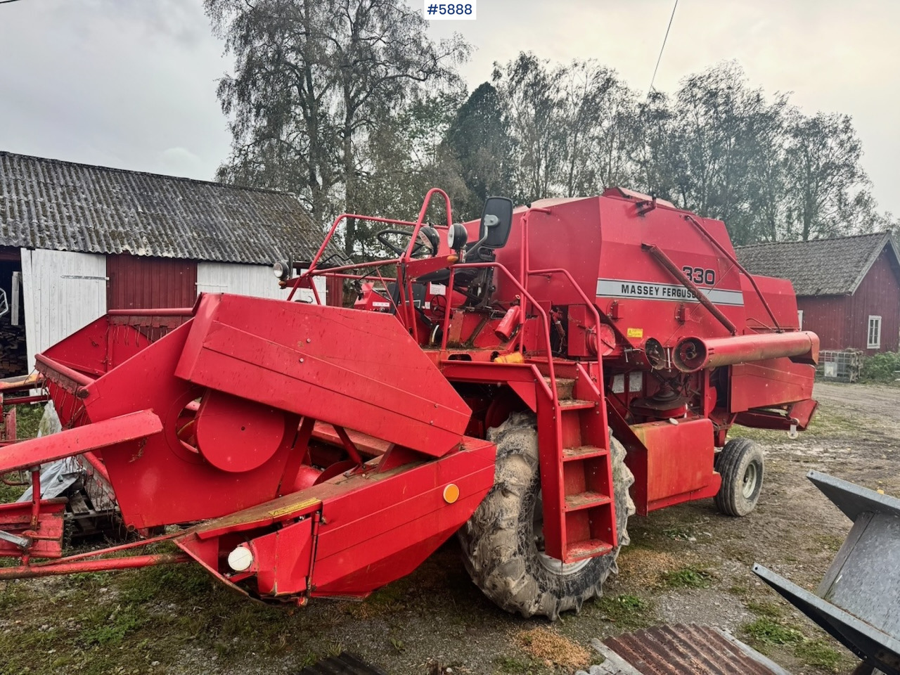 1986 Massey Ferguson 330 combine harvester - حصادة شاملة: صور 5 1986 Massey Ferguson 330 combine harvester - حصادة شاملة: صور 5