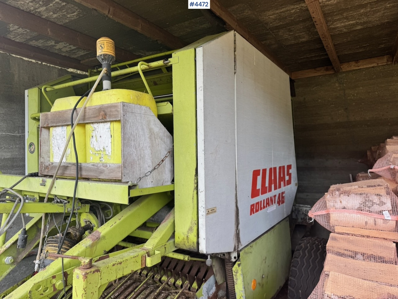 1990 Claas Rollant 46 Round Baler - معدات القش: صور 3 1990 Claas Rollant 46 Round Baler - معدات القش: صور 3