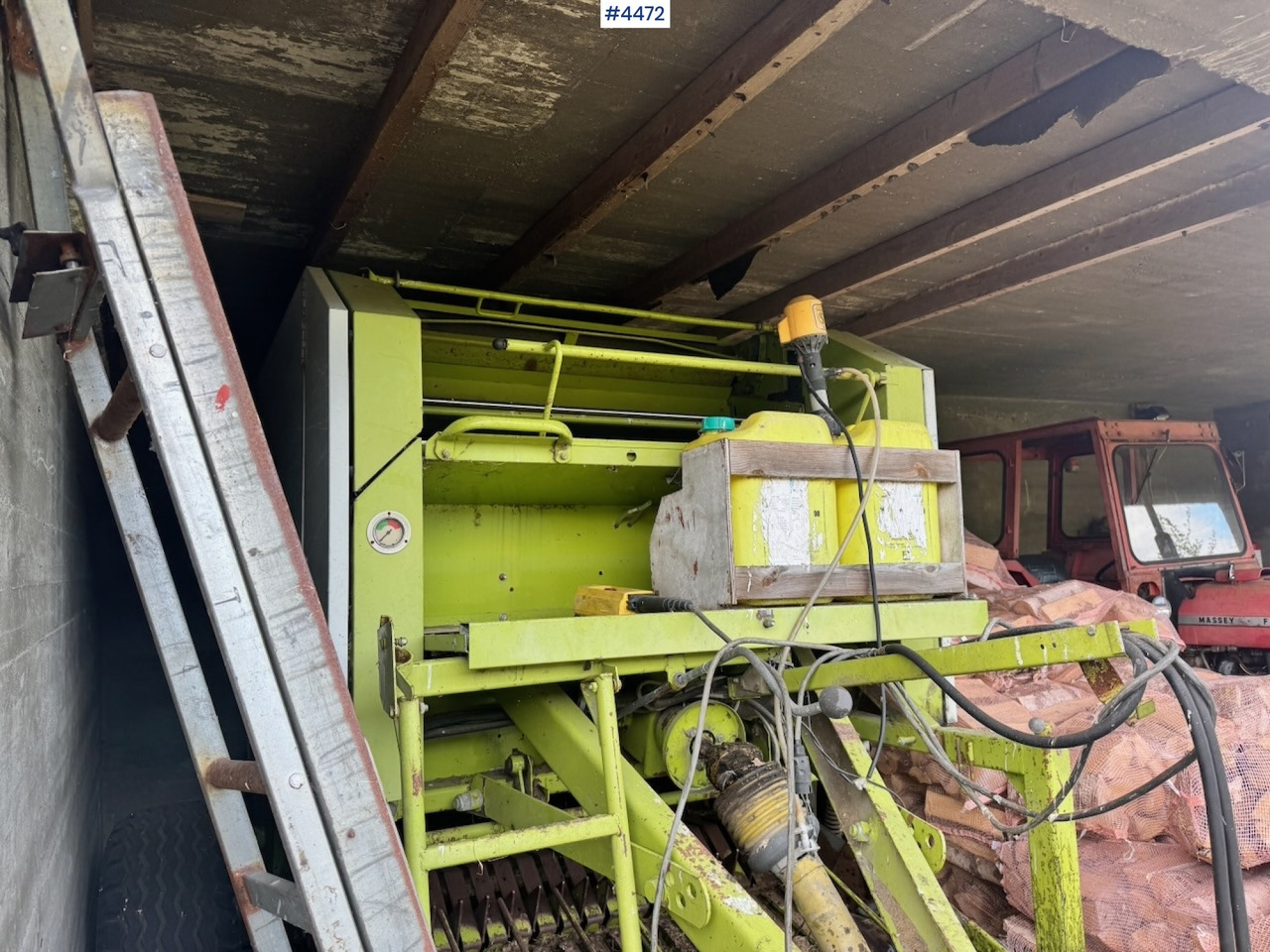 1990 Claas Rollant 46 Round Baler - معدات القش: صور 2 1990 Claas Rollant 46 Round Baler - معدات القش: صور 2