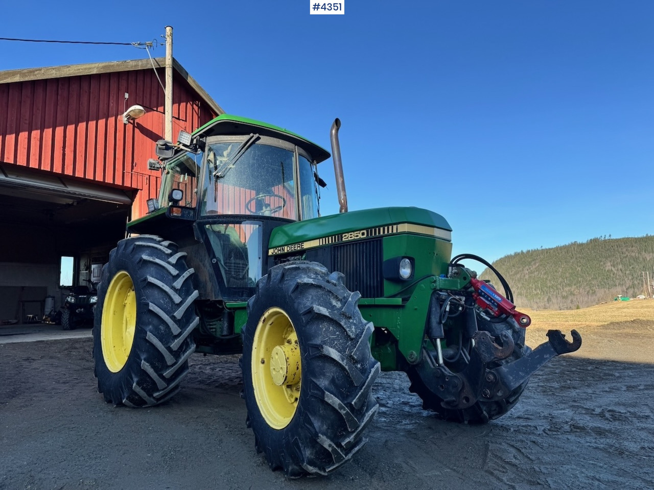 1991 John Deere 2850 4x4 Synchron w/ front hydraulics. - جرار: صور 2 1991 John Deere 2850 4x4 Synchron w/ front hydraulics. - جرار: صور 2
