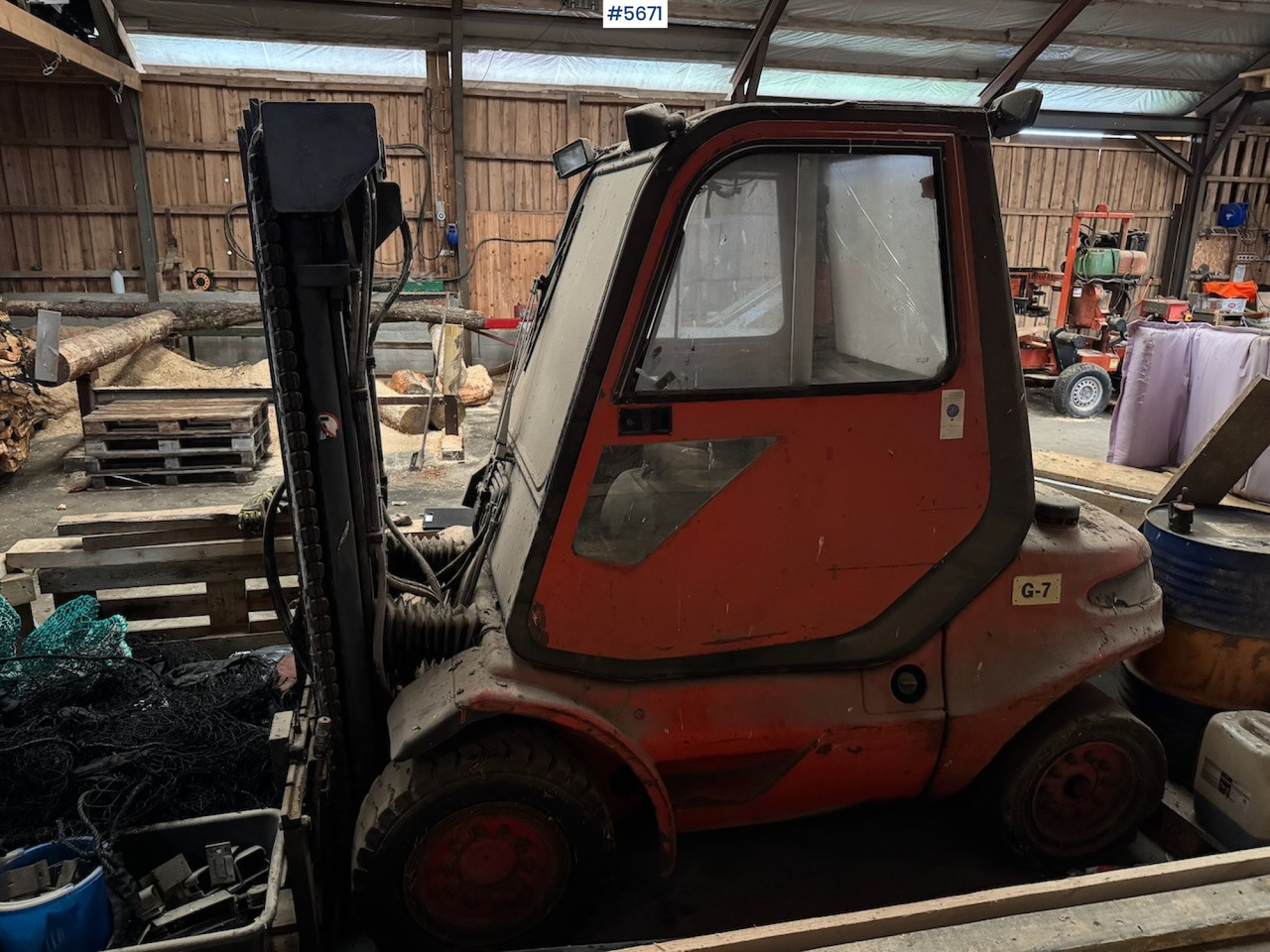 1991 Linde H-40 D. - رافعة شوكية: صور 1 1991 Linde H-40 D. - رافعة شوكية: صور 1