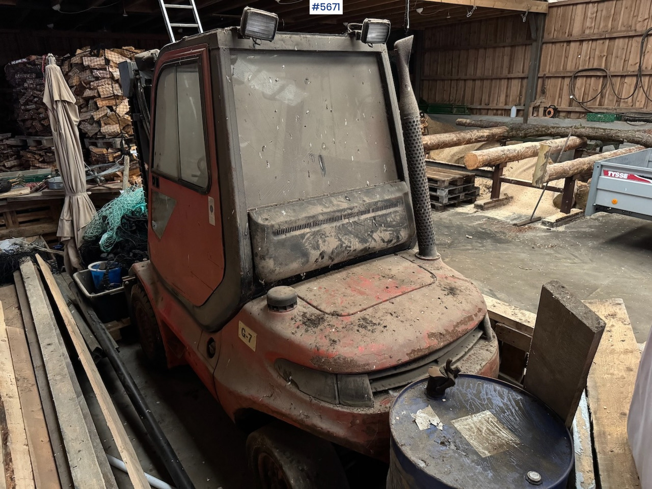 1991 Linde H-40 D. - رافعة شوكية: صور 3 1991 Linde H-40 D. - رافعة شوكية: صور 3