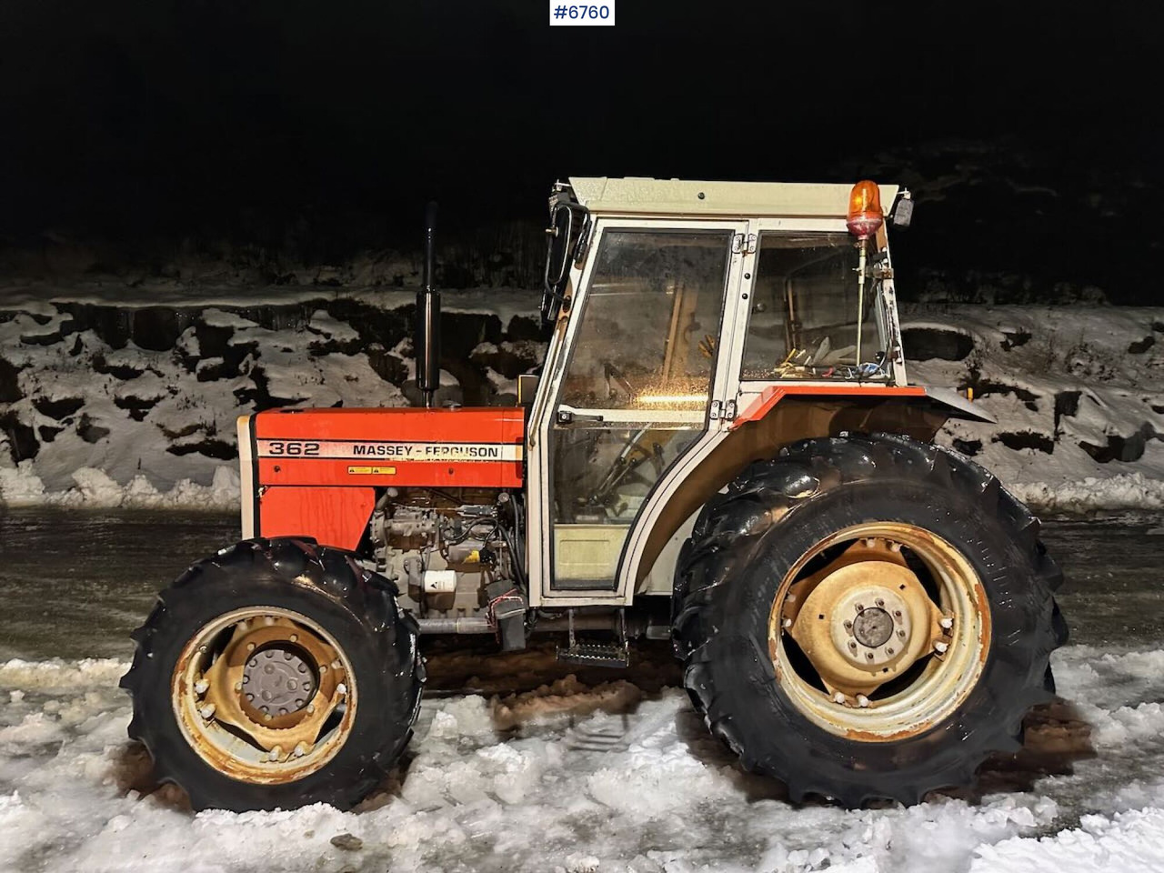 1991 Massey-Ferguson 362 4x4 tractor with chains - جرار: صور 3 1991 Massey-Ferguson 362 4x4 tractor with chains - جرار: صور 3