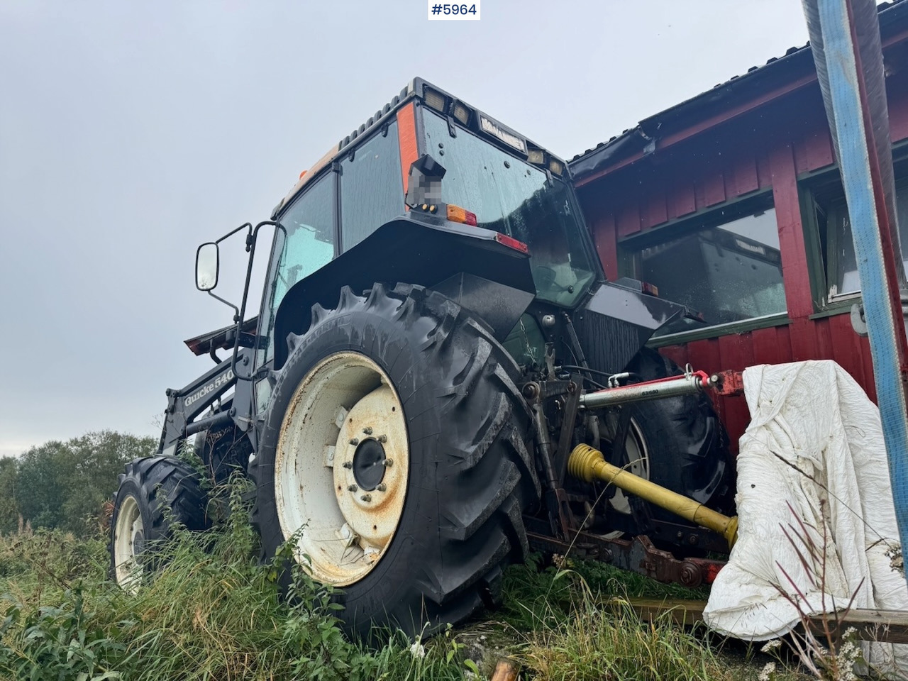 1991 Valmet 6100 Turbo with front loader and bucket - جرار: صور 2 1991 Valmet 6100 Turbo with front loader and bucket - جرار: صور 2