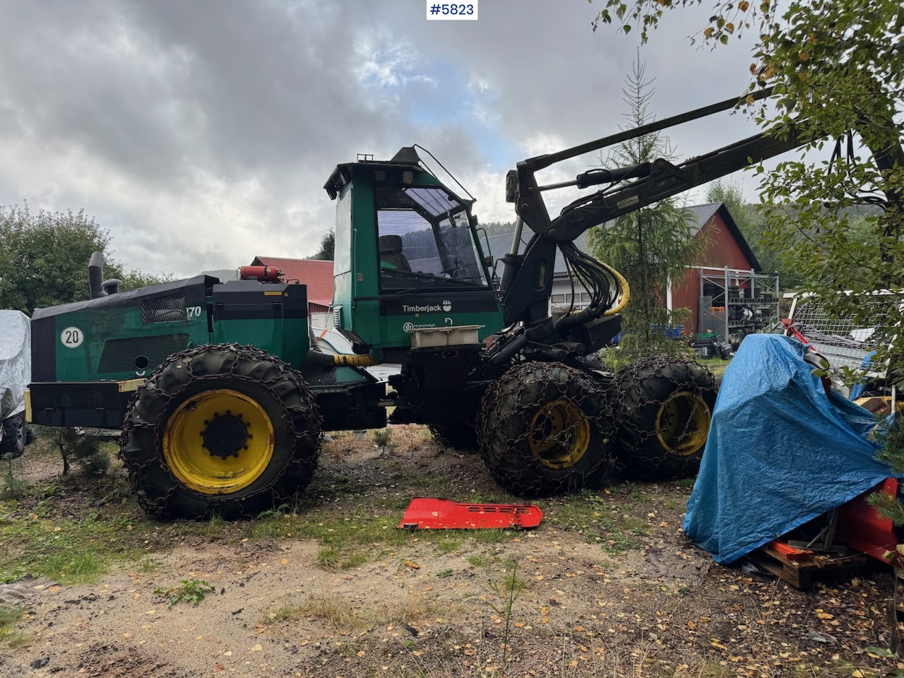 1994 Timberjack 1270 - الحصادات: صور 1 1994 Timberjack 1270 - الحصادات: صور 1