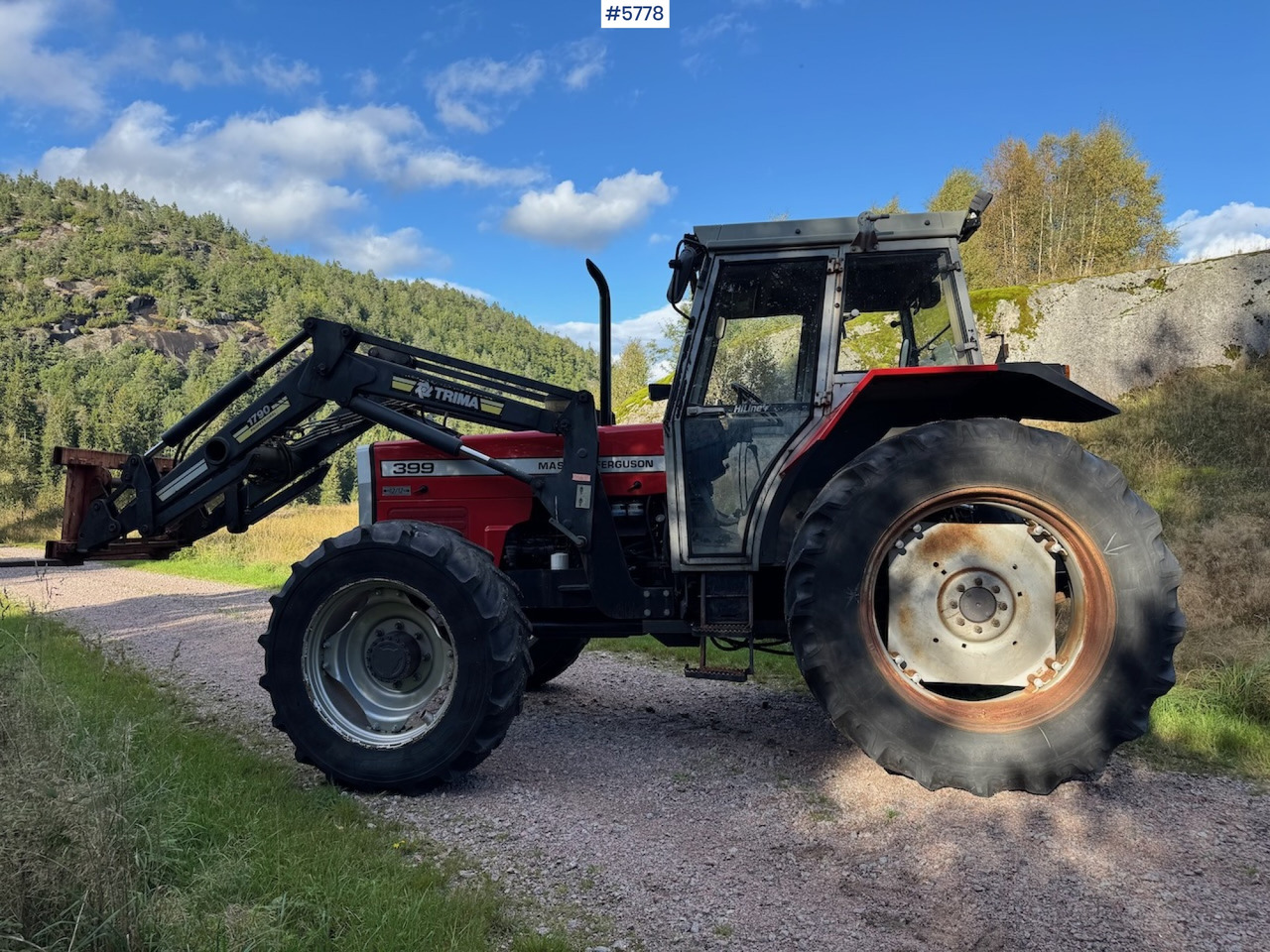 1995 Massey Ferguson 399 w/ front loader. - جرار: صور 5 1995 Massey Ferguson 399 w/ front loader. - جرار: صور 5