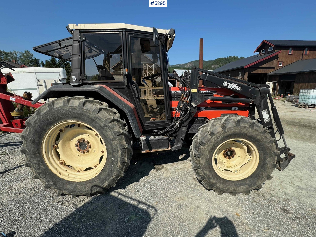 1995 SAME Antares tractor w/ front loader. WATCH VIDEO! - جرار: صور 5 1995 SAME Antares tractor w/ front loader. WATCH VIDEO! - جرار: صور 5