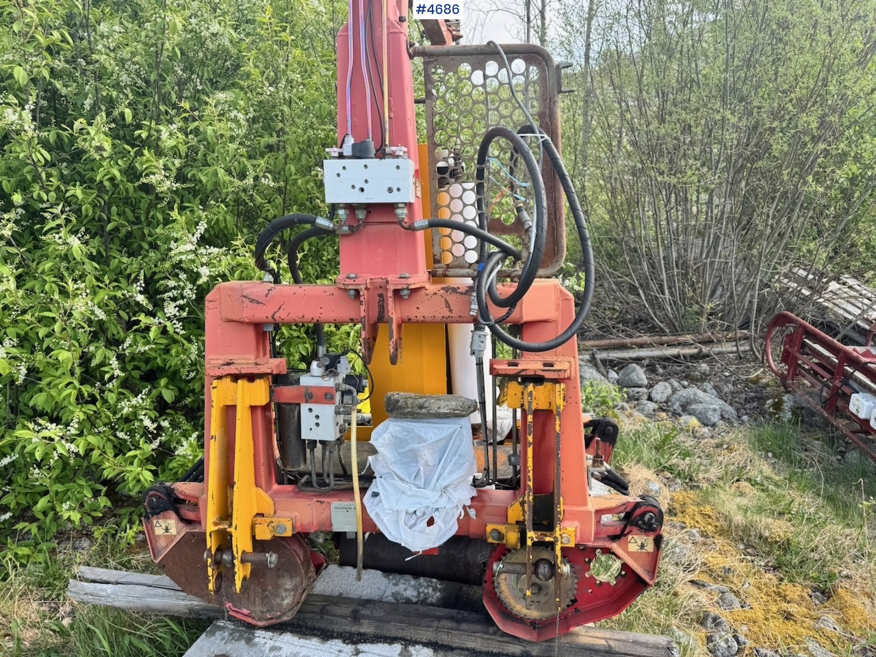1995 Tellefsdal 1500 Round bale wrapper. New electronics. - معدات القش: صور 3 1995 Tellefsdal 1500 Round bale wrapper. New electronics. - معدات القش: صور 3