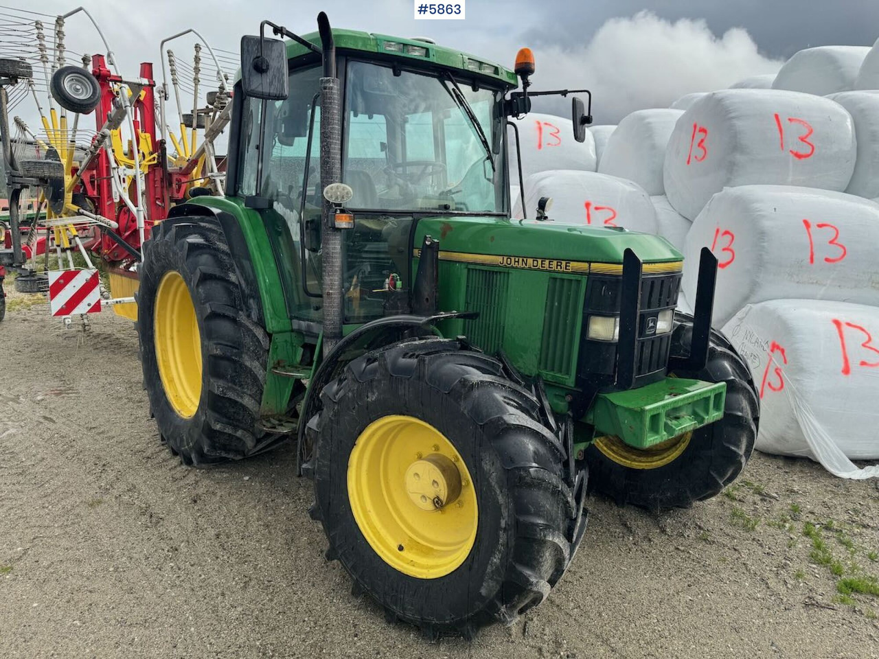 1996 John Deere 6400 4x4 w/ front loader. - جرار: صور 2 1996 John Deere 6400 4x4 w/ front loader. - جرار: صور 2