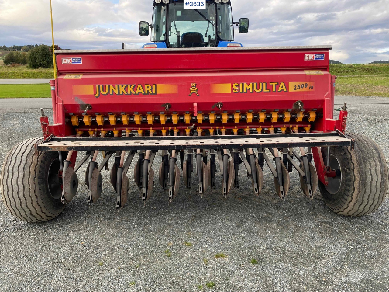 1997 Junkkari Simulta 2500 seed drill - معدات بذار: صور 2 1997 Junkkari Simulta 2500 seed drill - معدات بذار: صور 2