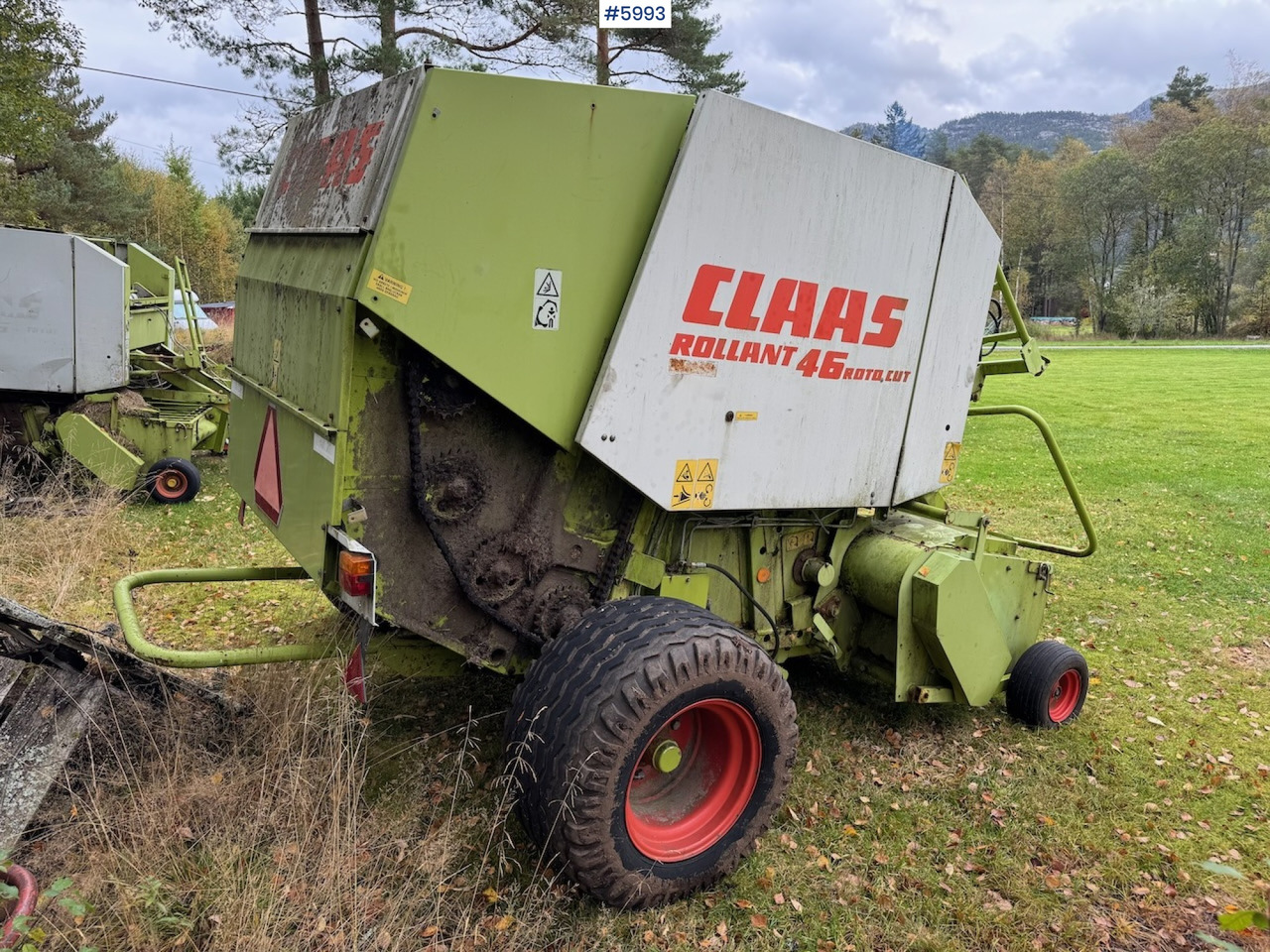 1999 Claas Rollant 46 Rotocut and a dividing baler. - معدات القش: صور 5 1999 Claas Rollant 46 Rotocut and a dividing baler. - معدات القش: صور 5