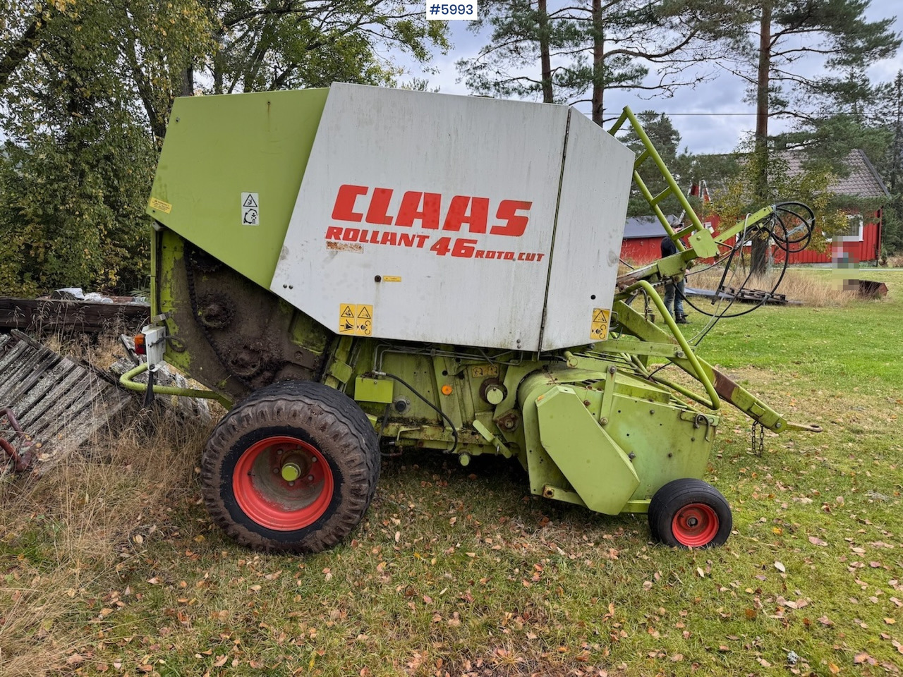 1999 Claas Rollant 46 Rotocut and a dividing baler. - معدات القش: صور 4 1999 Claas Rollant 46 Rotocut and a dividing baler. - معدات القش: صور 4