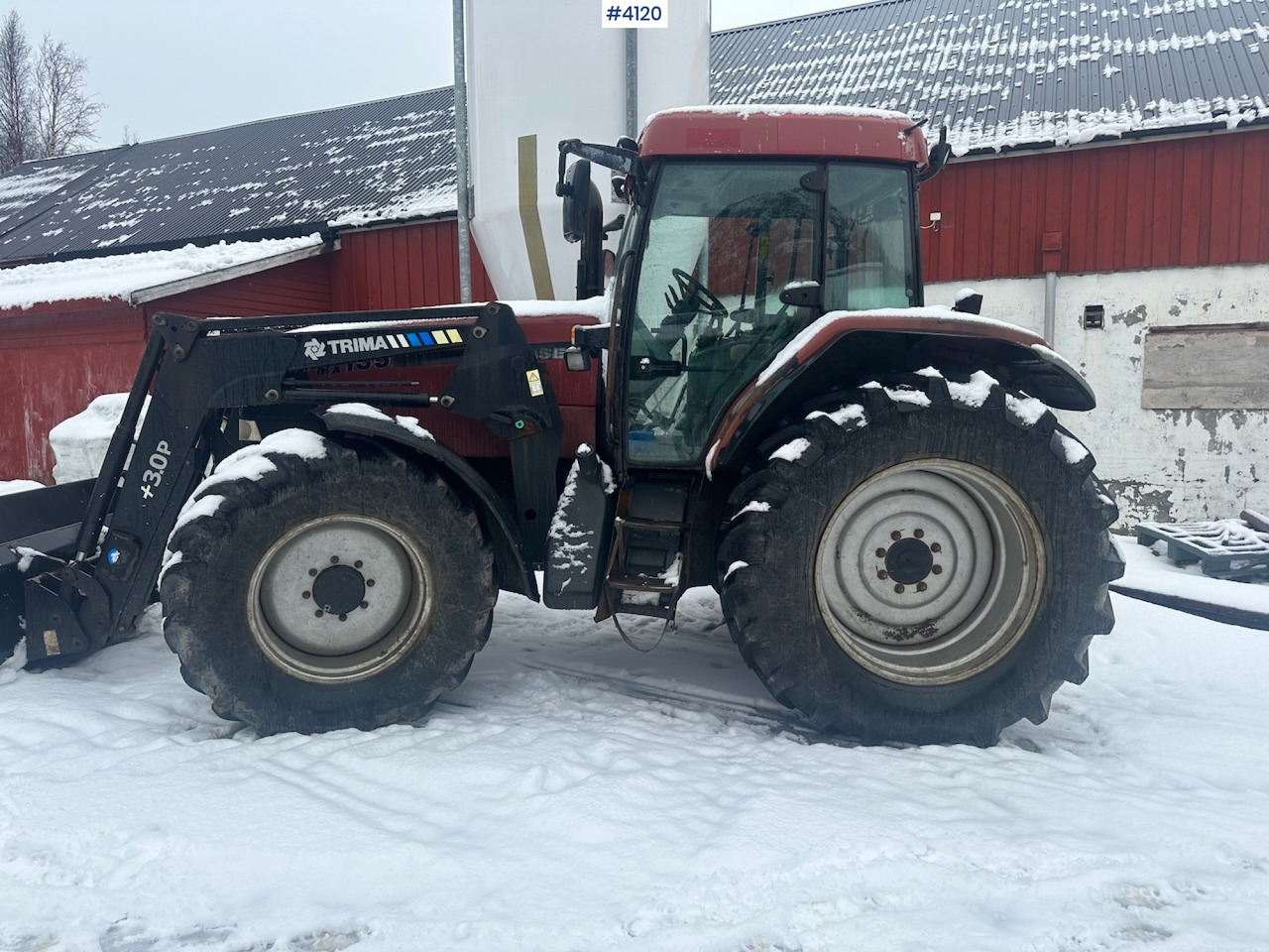 2002 CASE MX 135 MAXXUM 4x4 tractor with front loader. - جرار: صور 2 2002 CASE MX 135 MAXXUM 4x4 tractor with front loader. - جرار: صور 2