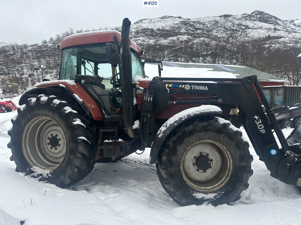 2002 CASE MX 135 MAXXUM 4x4 tractor with front loader. - جرار: صور 1 2002 CASE MX 135 MAXXUM 4x4 tractor with front loader. - جرار: صور 1
