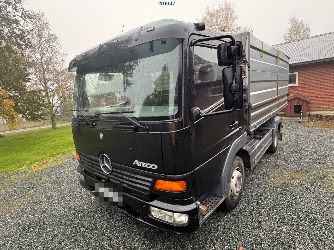 شاحنات مسطحة 2003 Mercedes Benz Atego flatbed: صور 12 شاحنات مسطحة 2003 Mercedes Benz Atego flatbed: صور 12