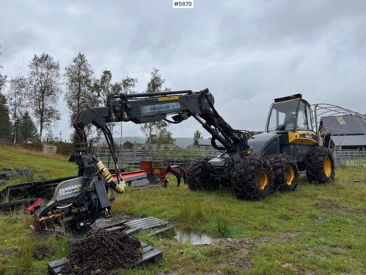 2004 Ponsse Ergo - الحصادات: صور 1 2004 Ponsse Ergo - الحصادات: صور 1