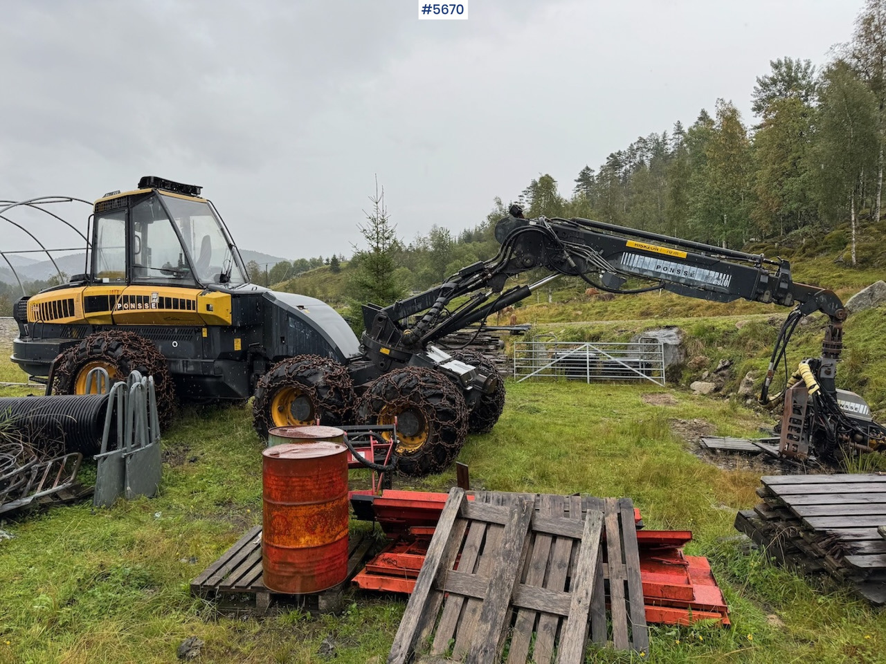 2004 Ponsse Ergo - الحصادات: صور 4 2004 Ponsse Ergo - الحصادات: صور 4