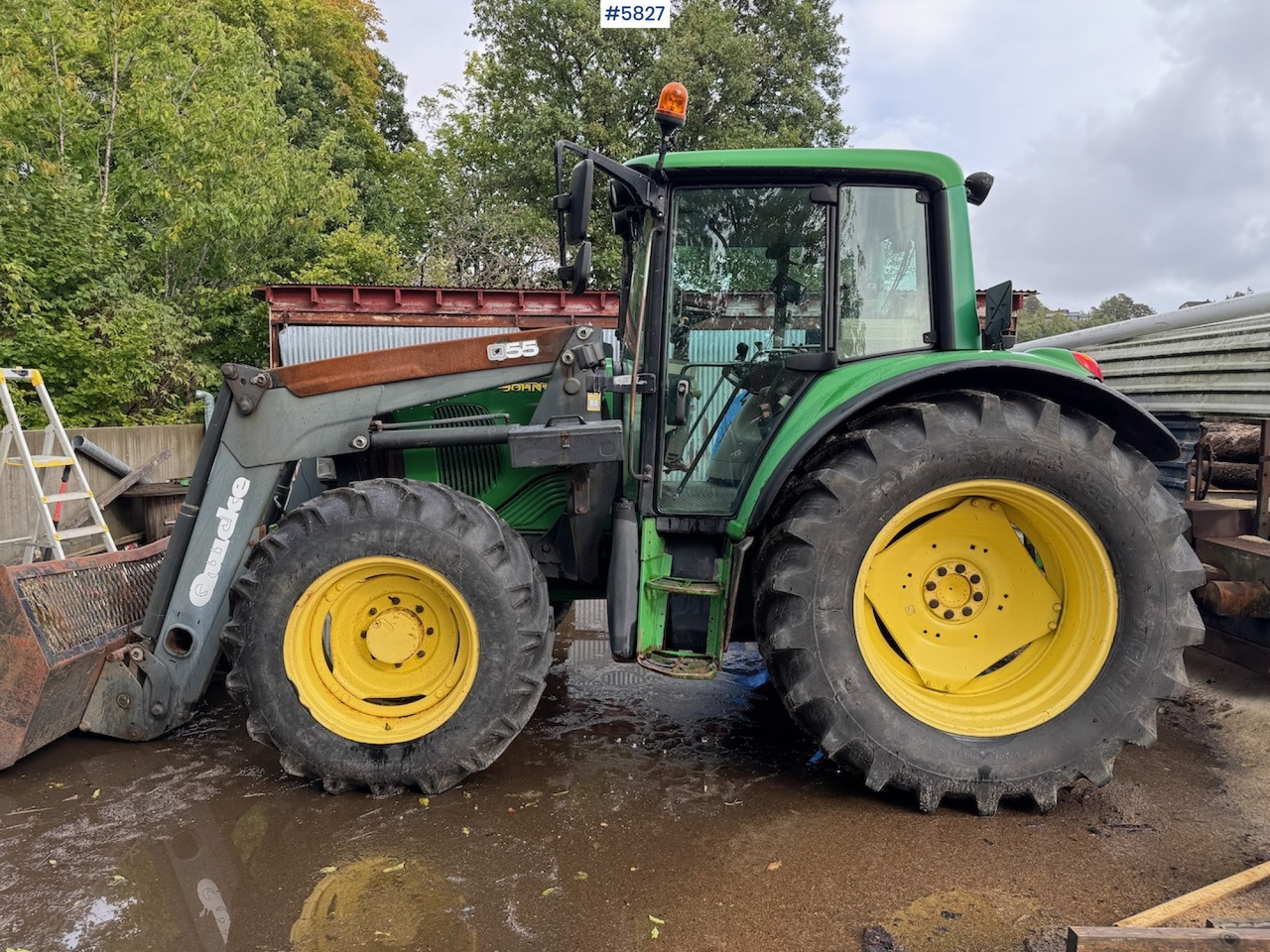 2005 John Deere 6320 w/ front loader. - جرار: صور 2 2005 John Deere 6320 w/ front loader. - جرار: صور 2
