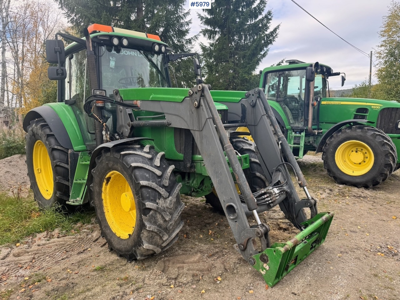 2005 John Deere 6420 with Front Loader - جرار: صور 1 2005 John Deere 6420 with Front Loader - جرار: صور 1