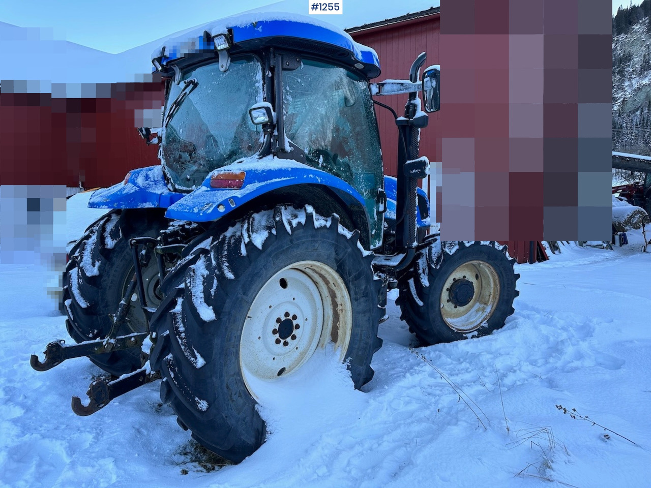 2005 New Holland TS110A - جرار: صور 3 2005 New Holland TS110A - جرار: صور 3